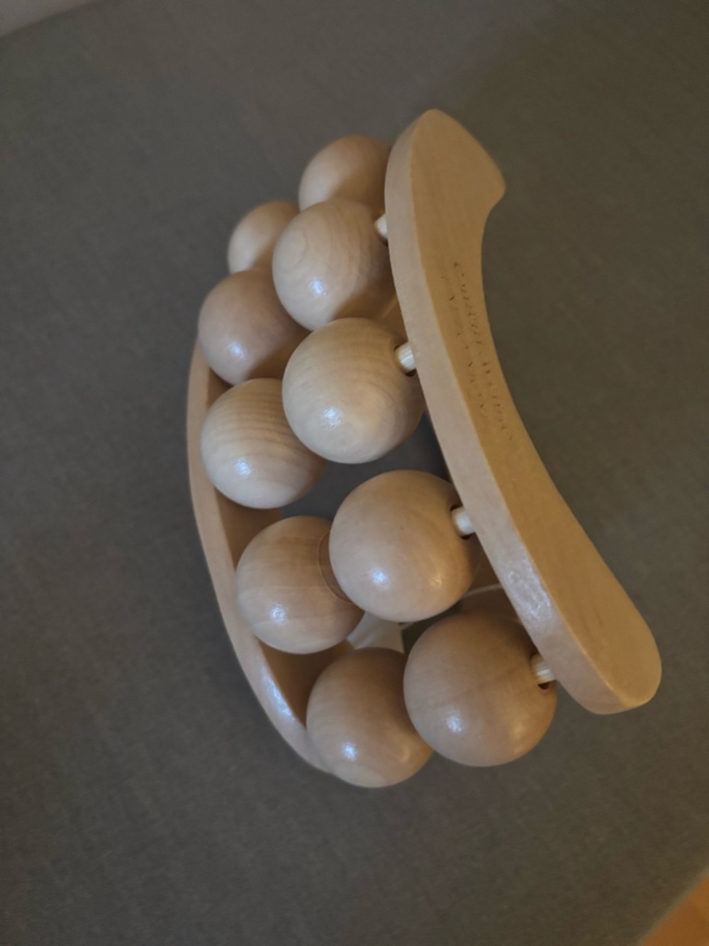 NWT: Wooden Double Roller Massage Tool